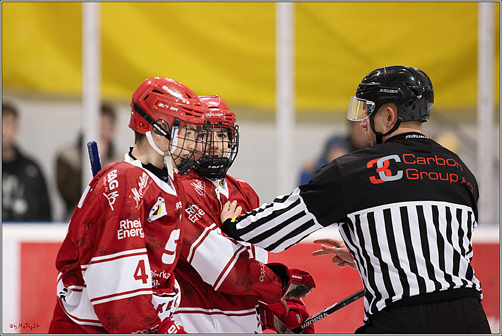4. Finale Spiel U17 Kölner Junghaie - Jungadler Mannheim 1:5, 21.04.2024