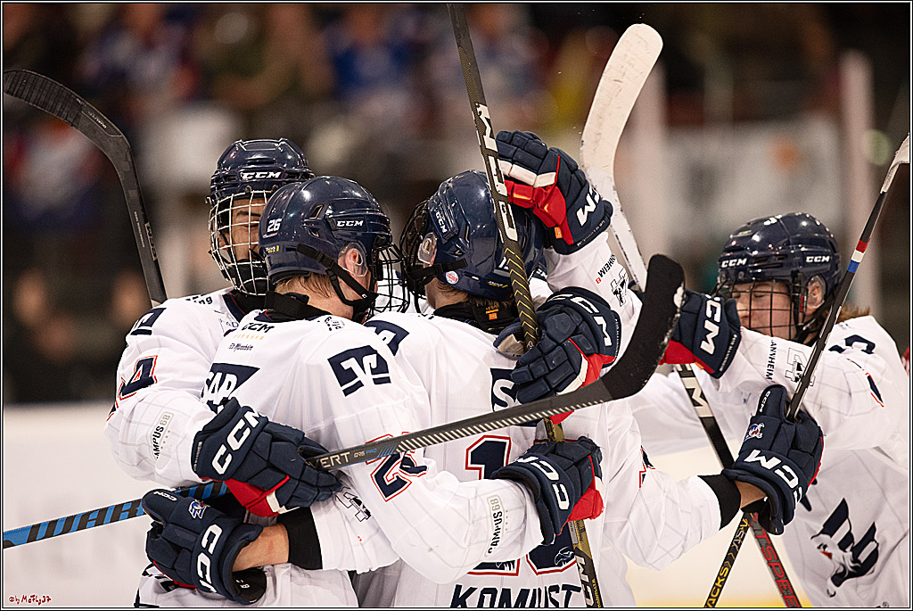 4. Finale Spiel U17 Kölner Junghaie - Jungadler Mannheim 1:5, 21.04.2024