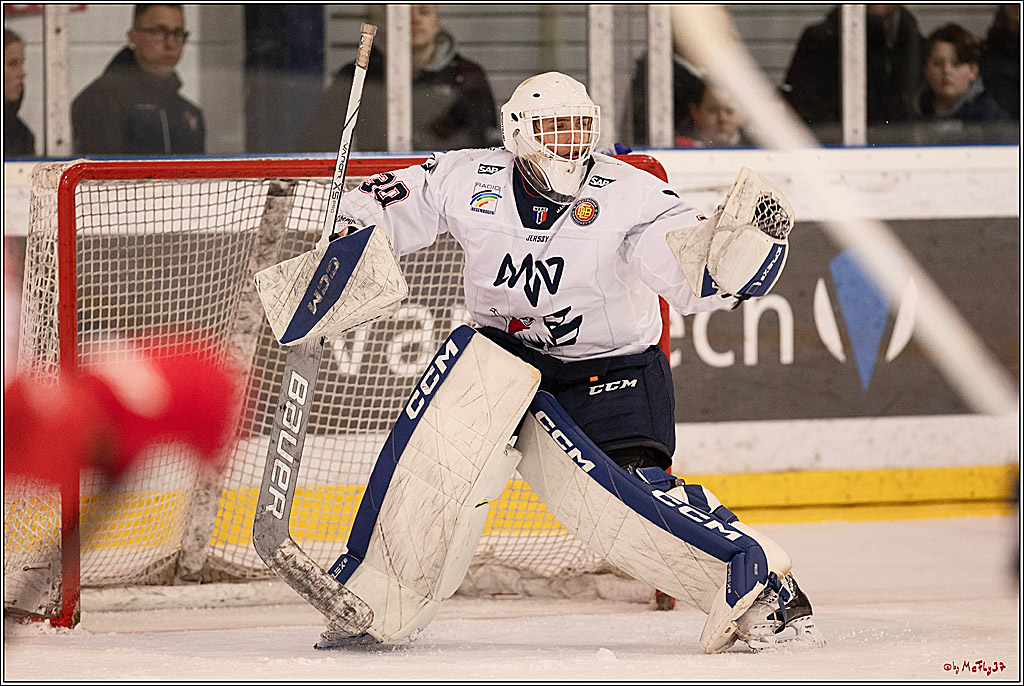 4. Finale Spiel U17 Kölner Junghaie - Jungadler Mannheim 1:5, 21.04.2024