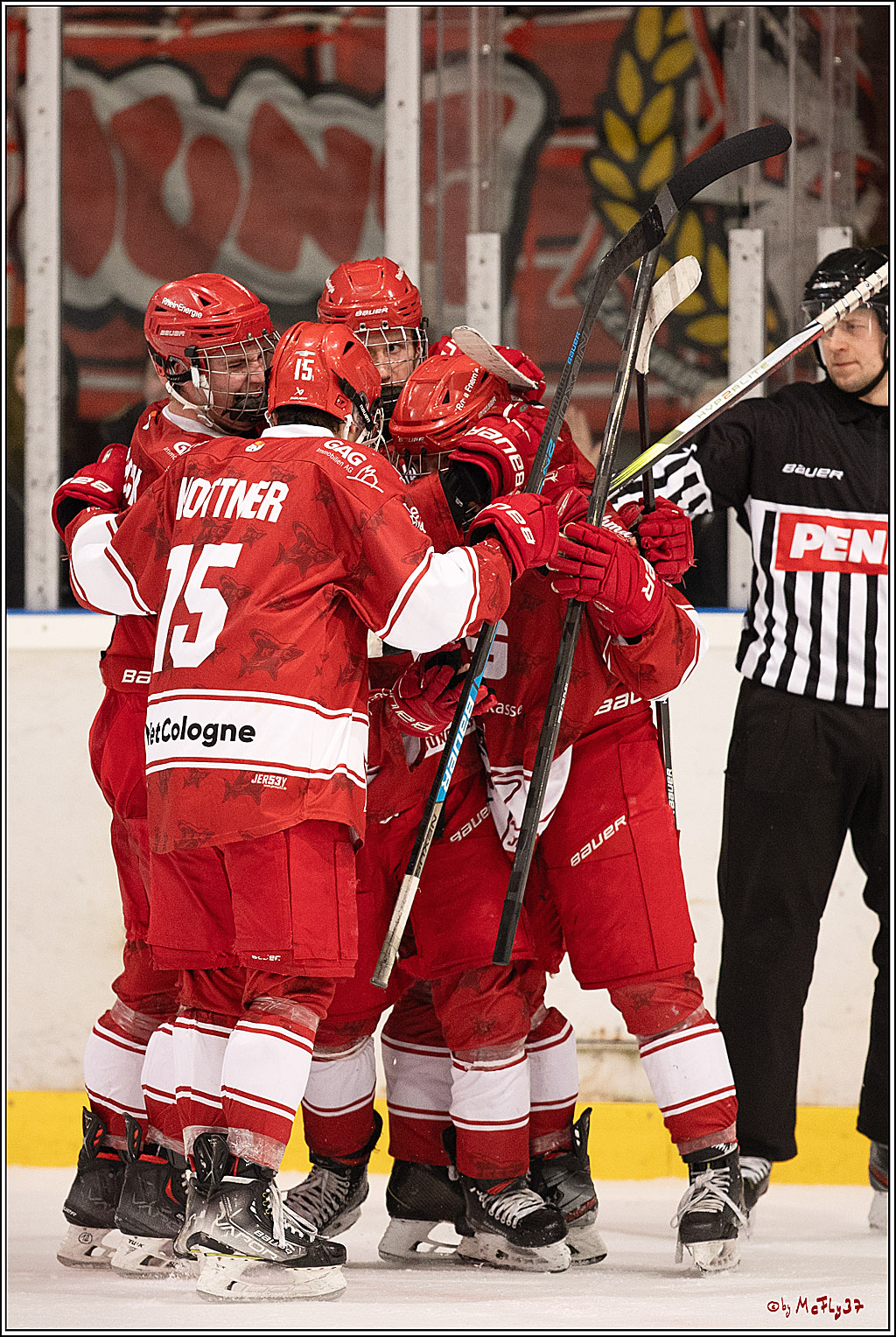 4. Finale Spiel U17 Kölner Junghaie - Jungadler Mannheim 1:5, 21.04.2024