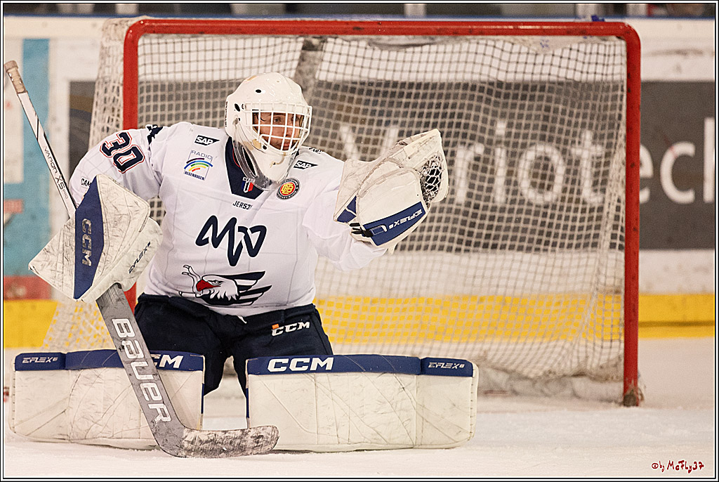 4. Finale Spiel U17 Kölner Junghaie - Jungadler Mannheim 1:5, 21.04.2024
