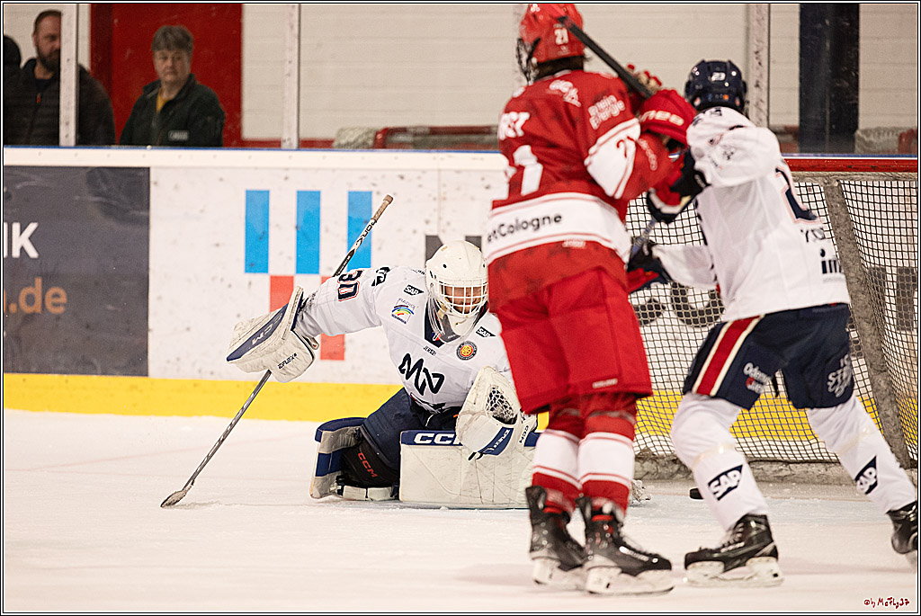 4. Finale Spiel U17 Kölner Junghaie - Jungadler Mannheim 1:5, 21.04.2024