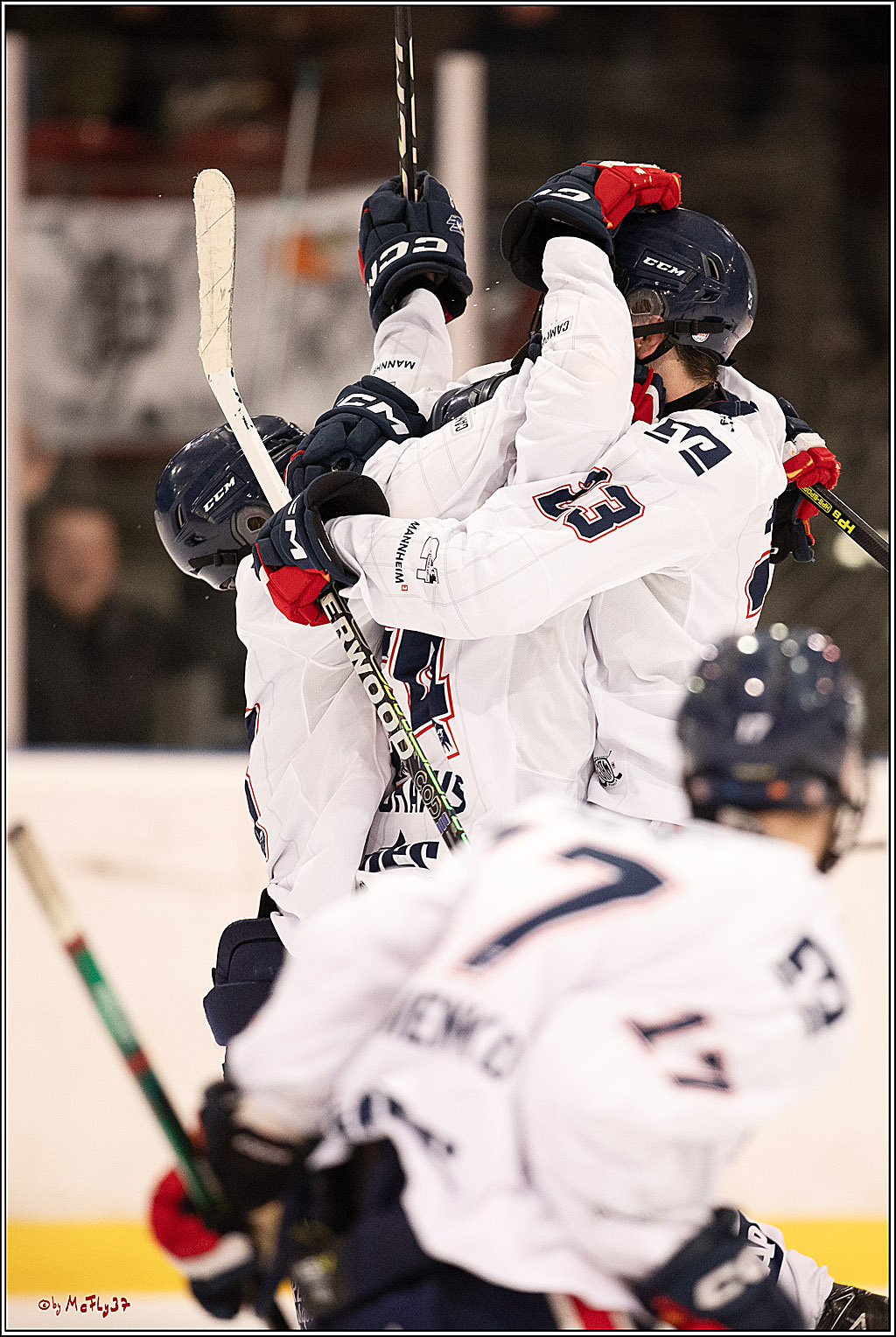 4. Finale Spiel U17 Kölner Junghaie - Jungadler Mannheim 1:5, 21.04.2024