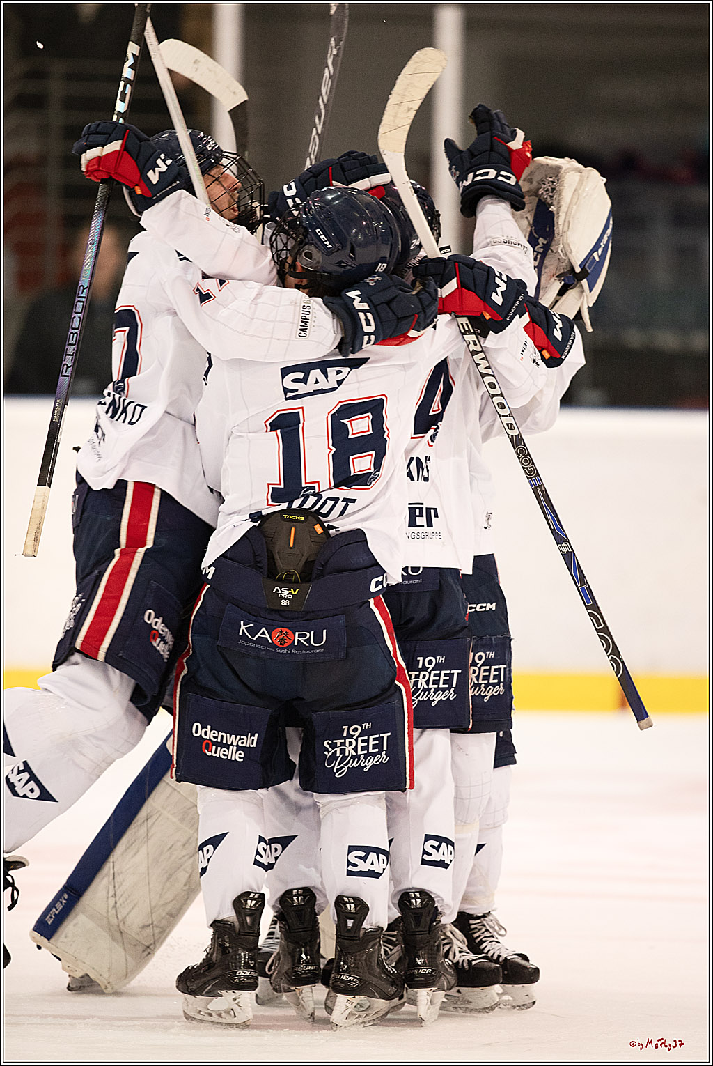 4. Finale Spiel U17 Kölner Junghaie - Jungadler Mannheim 1:5, 21.04.2024
