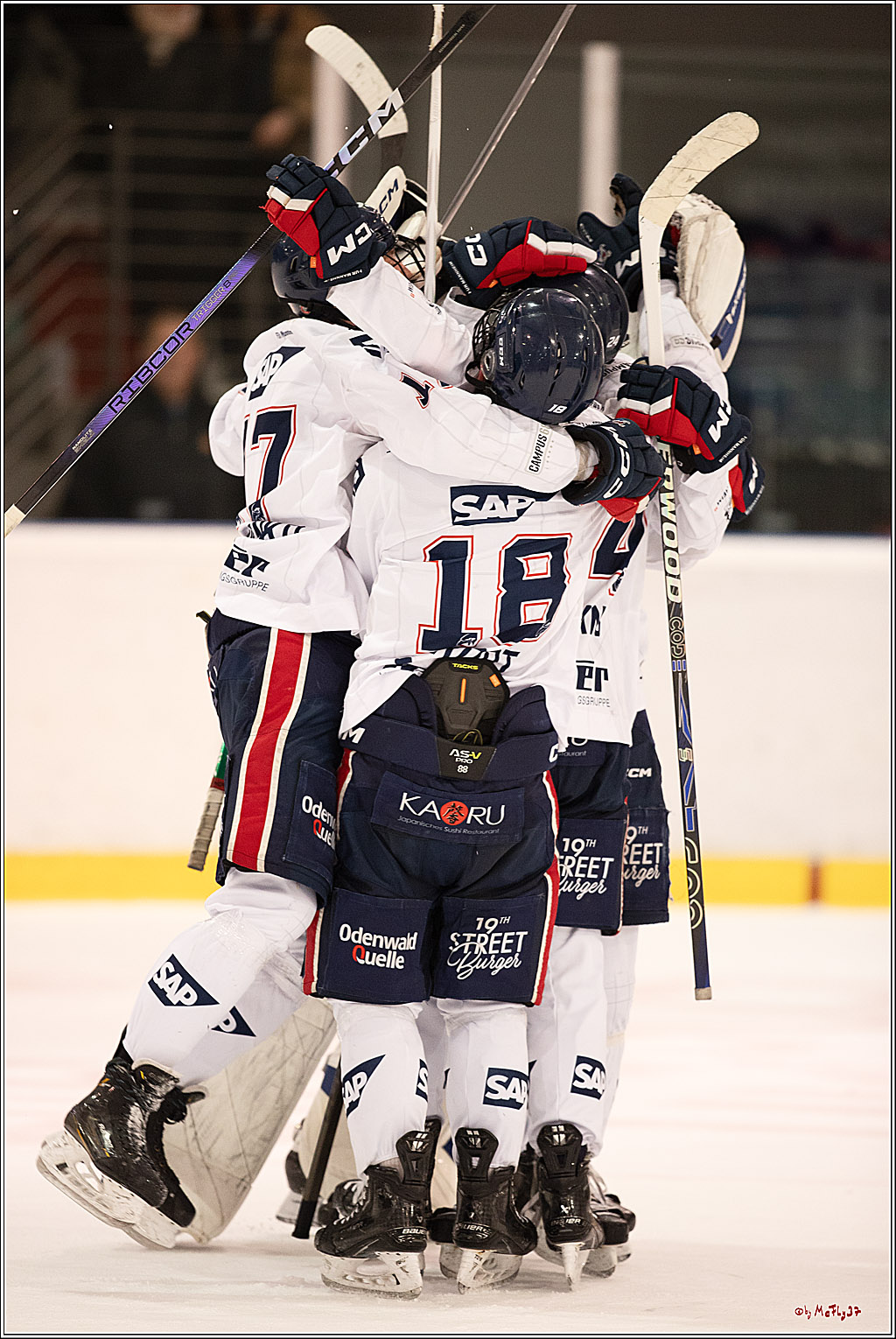 4. Finale Spiel U17 Kölner Junghaie - Jungadler Mannheim 1:5, 21.04.2024