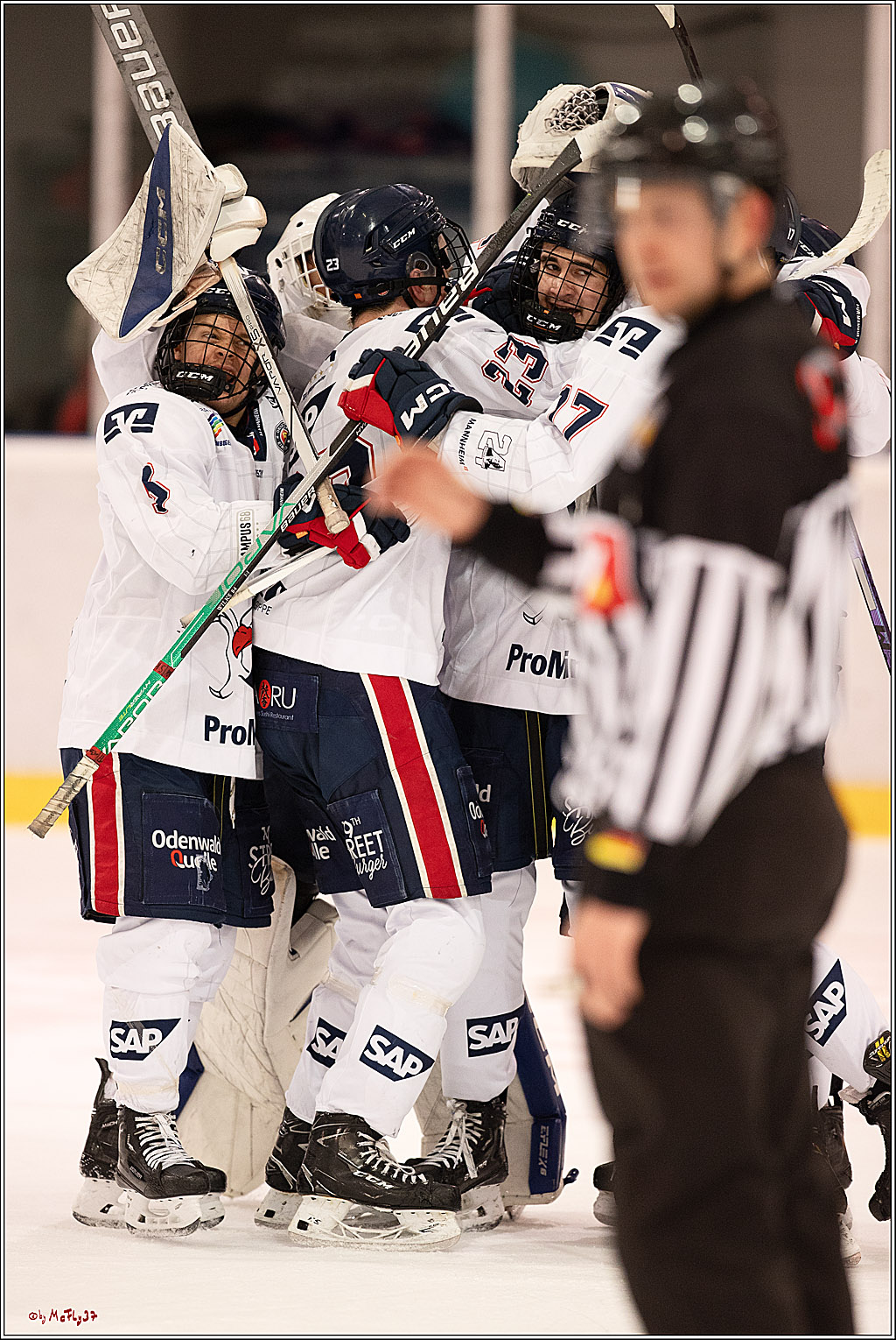 4. Finale Spiel U17 Kölner Junghaie - Jungadler Mannheim 1:5, 21.04.2024