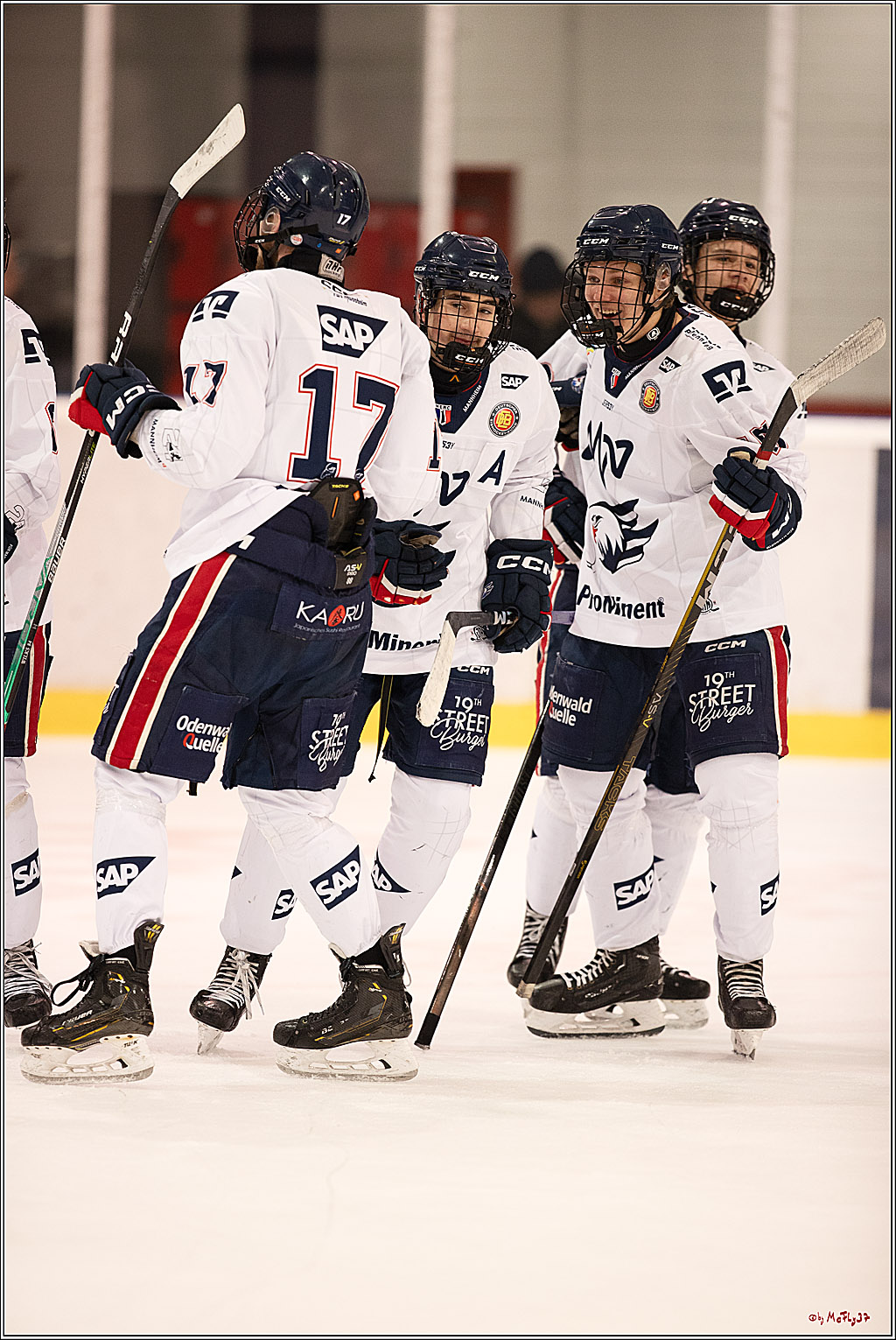 4. Finale Spiel U17 Kölner Junghaie - Jungadler Mannheim 1:5, 21.04.2024