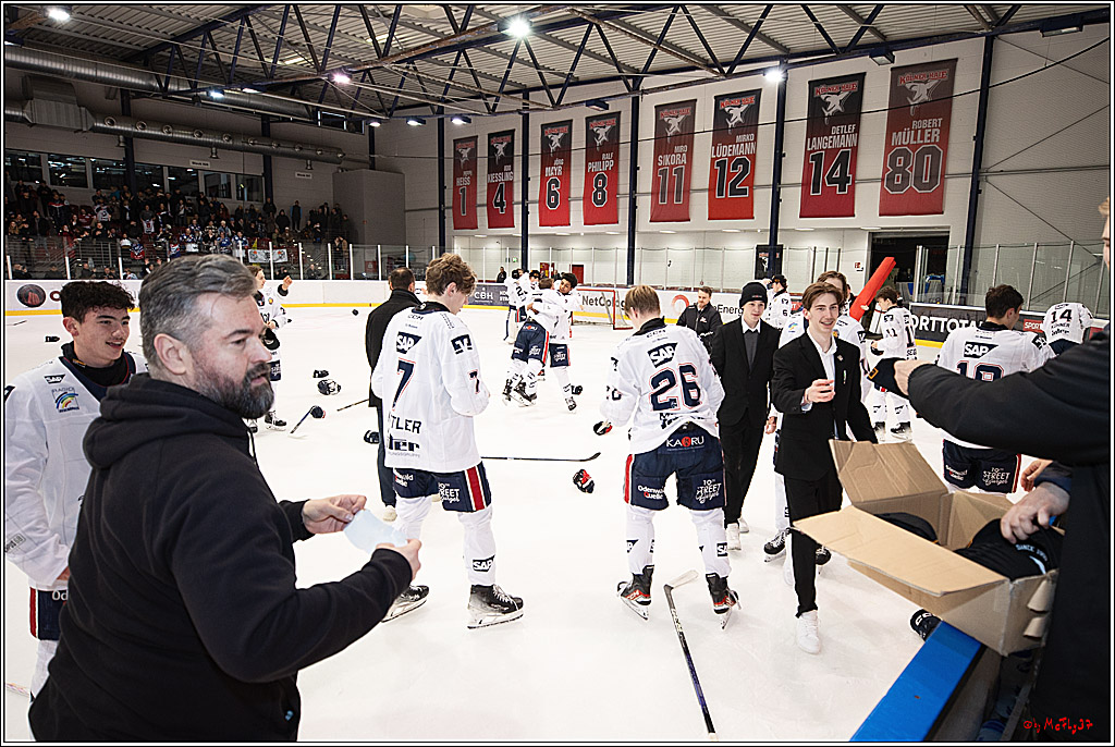 4. Finale Spiel U17 Kölner Junghaie - Jungadler Mannheim 1:5, 21.04.2024