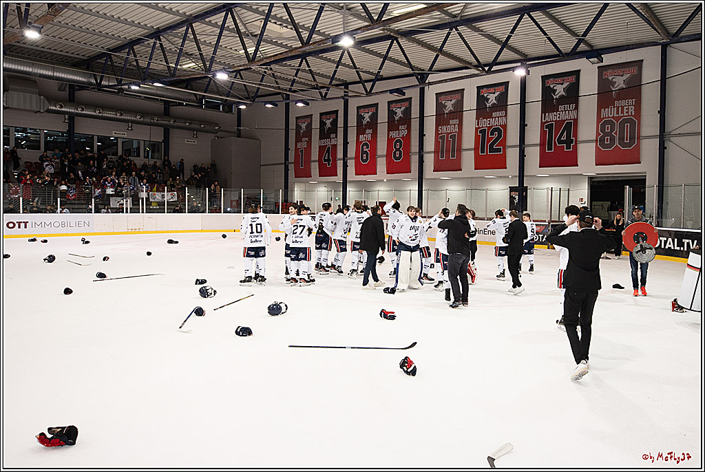 4. Finale Spiel U17 Kölner Junghaie - Jungadler Mannheim 1:5, 21.04.2024
