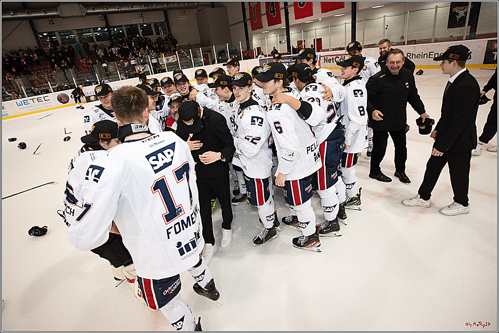 4. Finale Spiel U17 Kölner Junghaie - Jungadler Mannheim 1:5, 21.04.2024