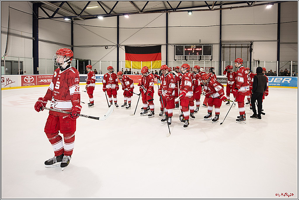 4. Finale Spiel U17 Kölner Junghaie - Jungadler Mannheim 1:5, 21.04.2024