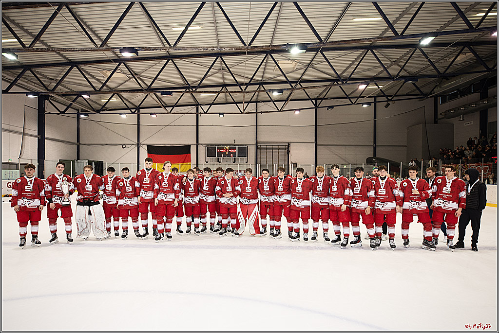 4. Finale Spiel U17 Kölner Junghaie - Jungadler Mannheim 1:5, 21.04.2024
