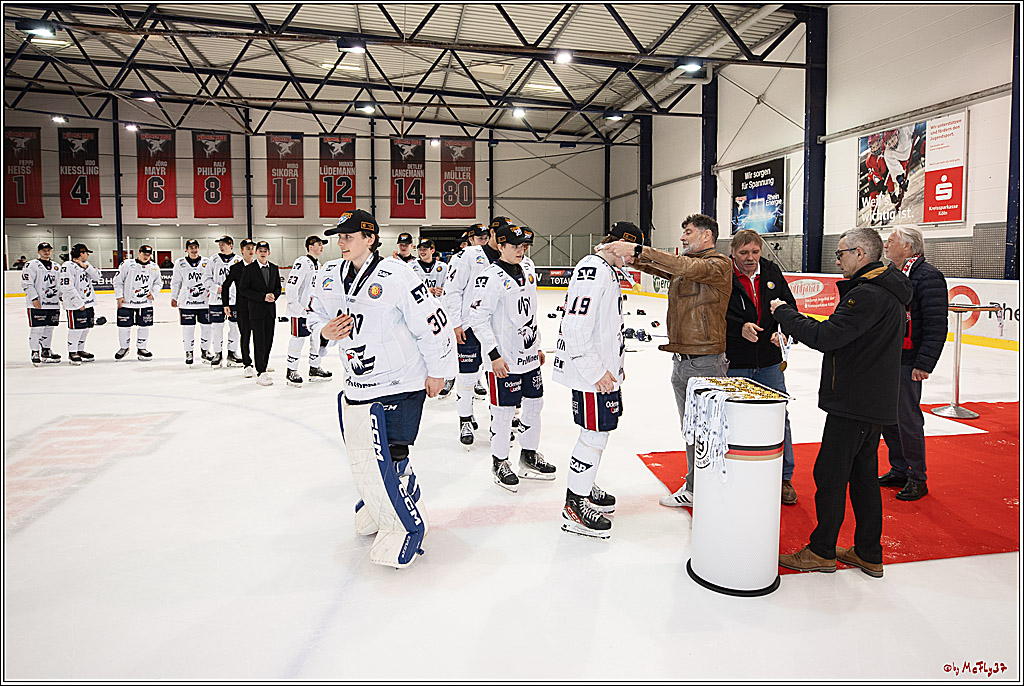 4. Finale Spiel U17 Kölner Junghaie - Jungadler Mannheim 1:5, 21.04.2024