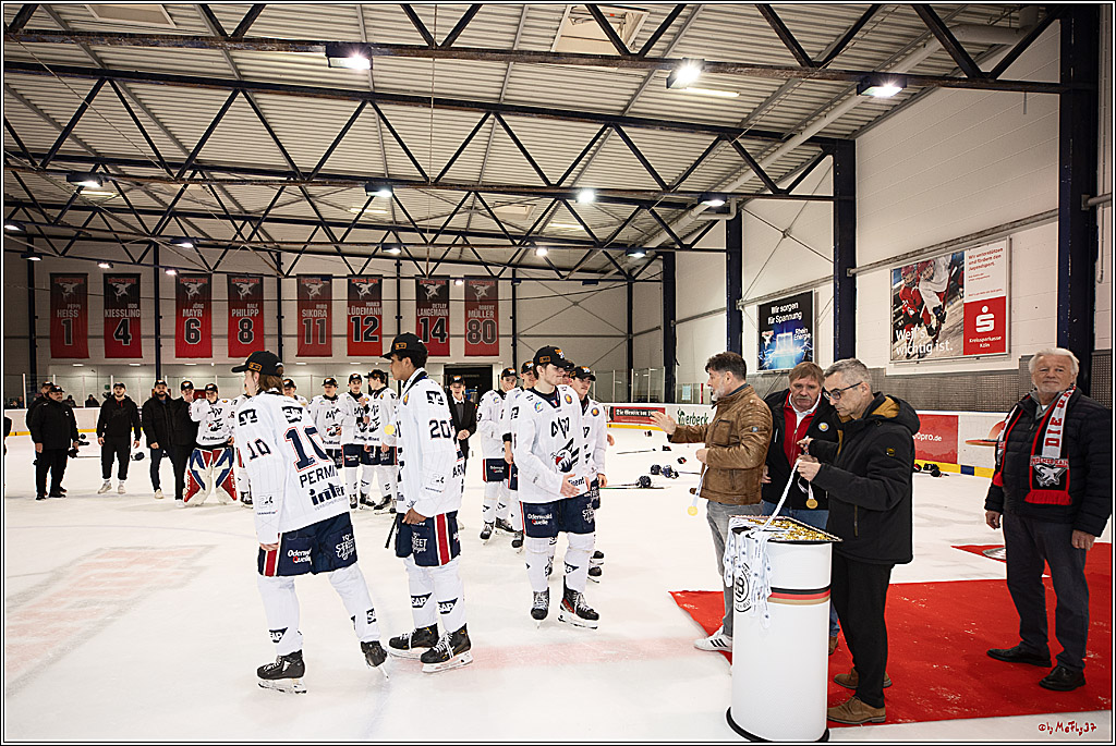 4. Finale Spiel U17 Kölner Junghaie - Jungadler Mannheim 1:5, 21.04.2024