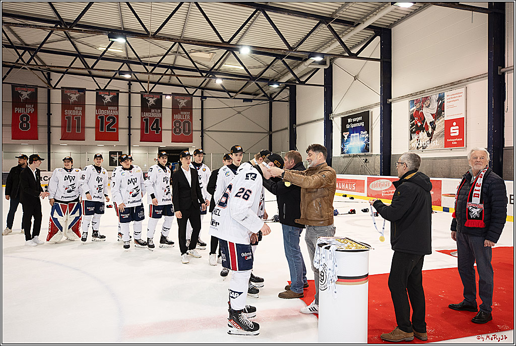 4. Finale Spiel U17 Kölner Junghaie - Jungadler Mannheim 1:5, 21.04.2024