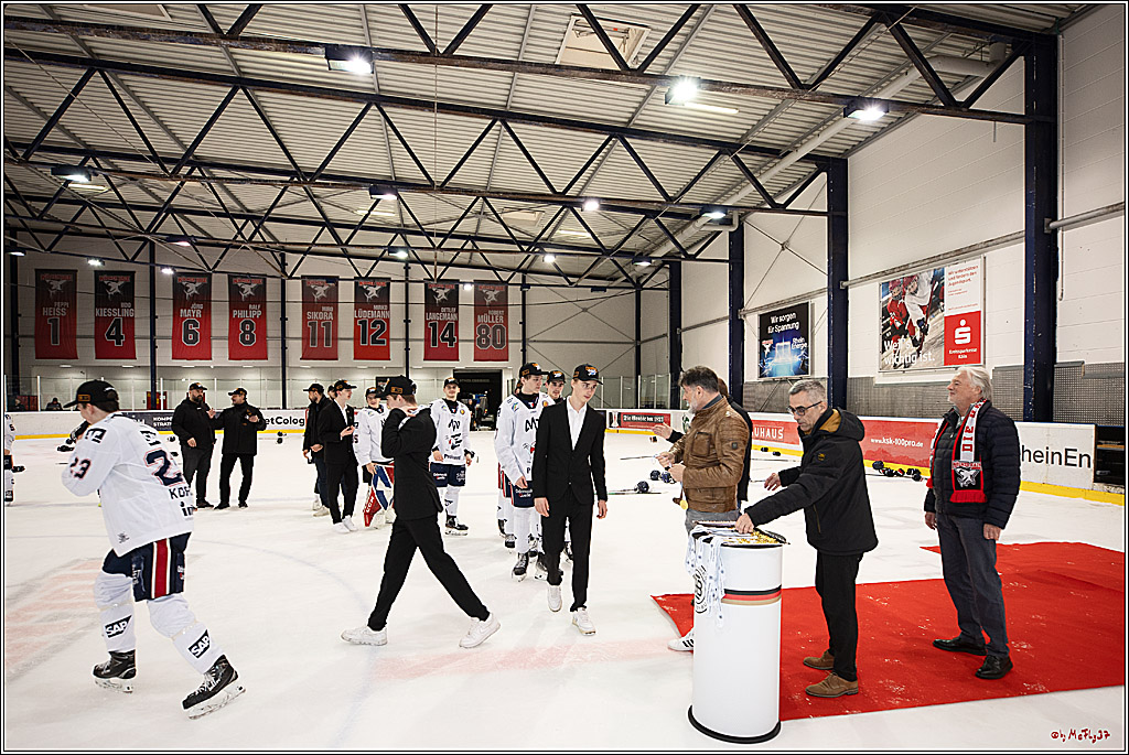 4. Finale Spiel U17 Kölner Junghaie - Jungadler Mannheim 1:5, 21.04.2024