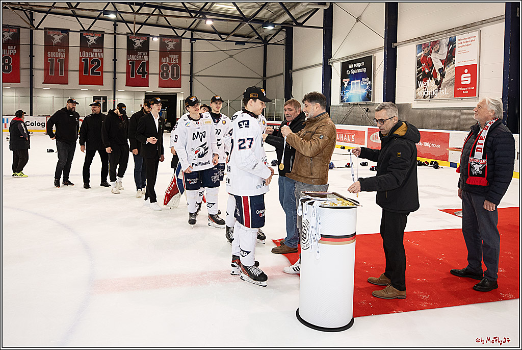 4. Finale Spiel U17 Kölner Junghaie - Jungadler Mannheim 1:5, 21.04.2024