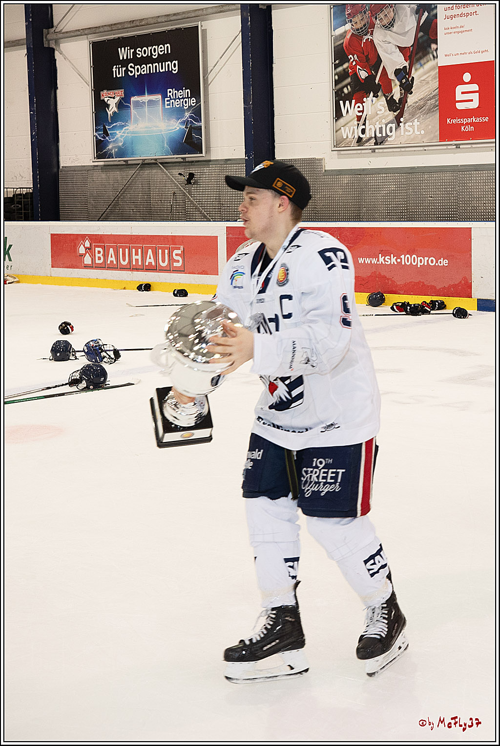 4. Finale Spiel U17 Kölner Junghaie - Jungadler Mannheim 1:5, 21.04.2024