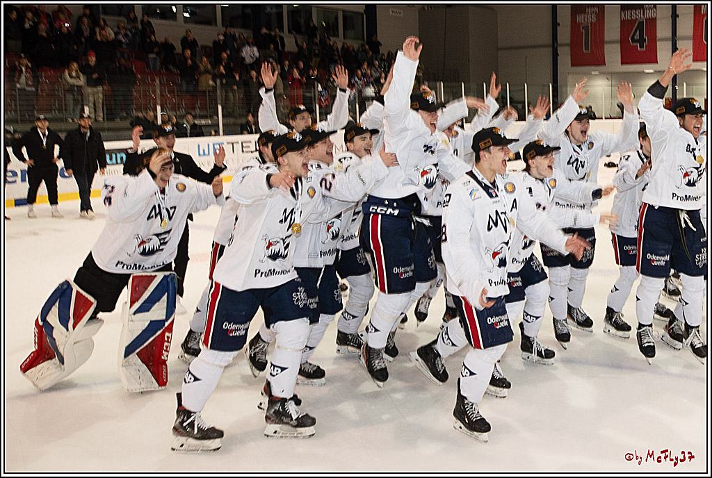 4. Finale Spiel U17 Kölner Junghaie - Jungadler Mannheim 1:5, 21.04.2024