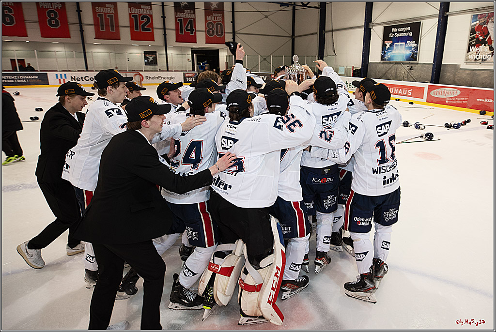 4. Finale Spiel U17 Kölner Junghaie - Jungadler Mannheim 1:5, 21.04.2024