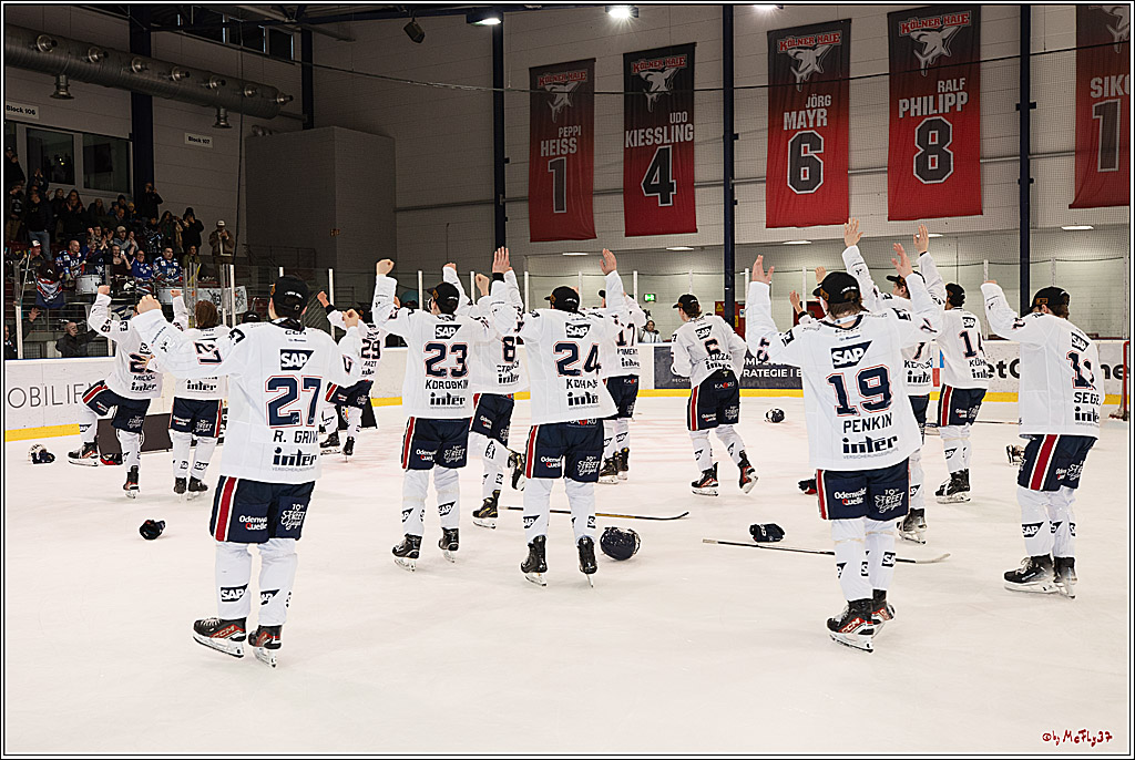 4. Finale Spiel U17 Kölner Junghaie - Jungadler Mannheim 1:5, 21.04.2024