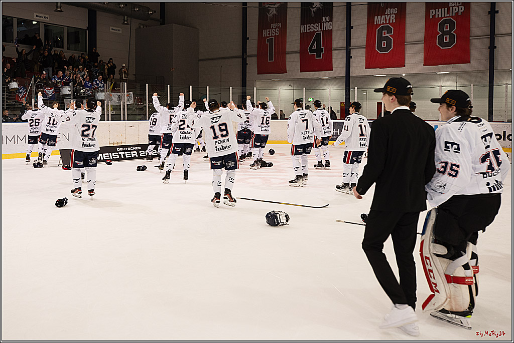 4. Finale Spiel U17 Kölner Junghaie - Jungadler Mannheim 1:5, 21.04.2024