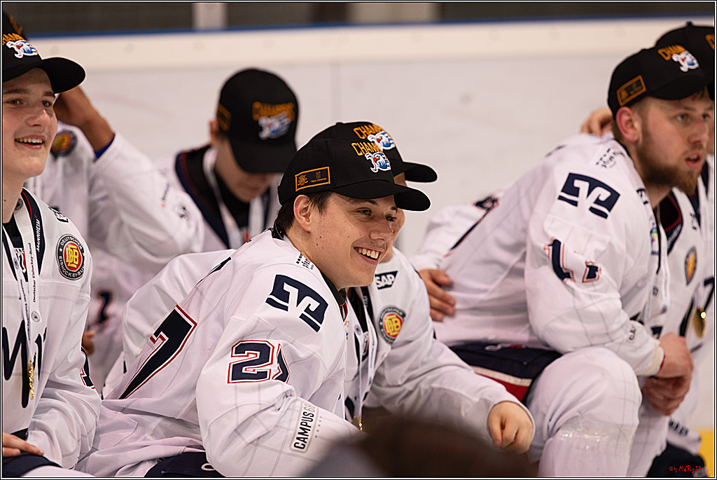 4. Finale Spiel U17 Kölner Junghaie - Jungadler Mannheim 1:5, 21.04.2024