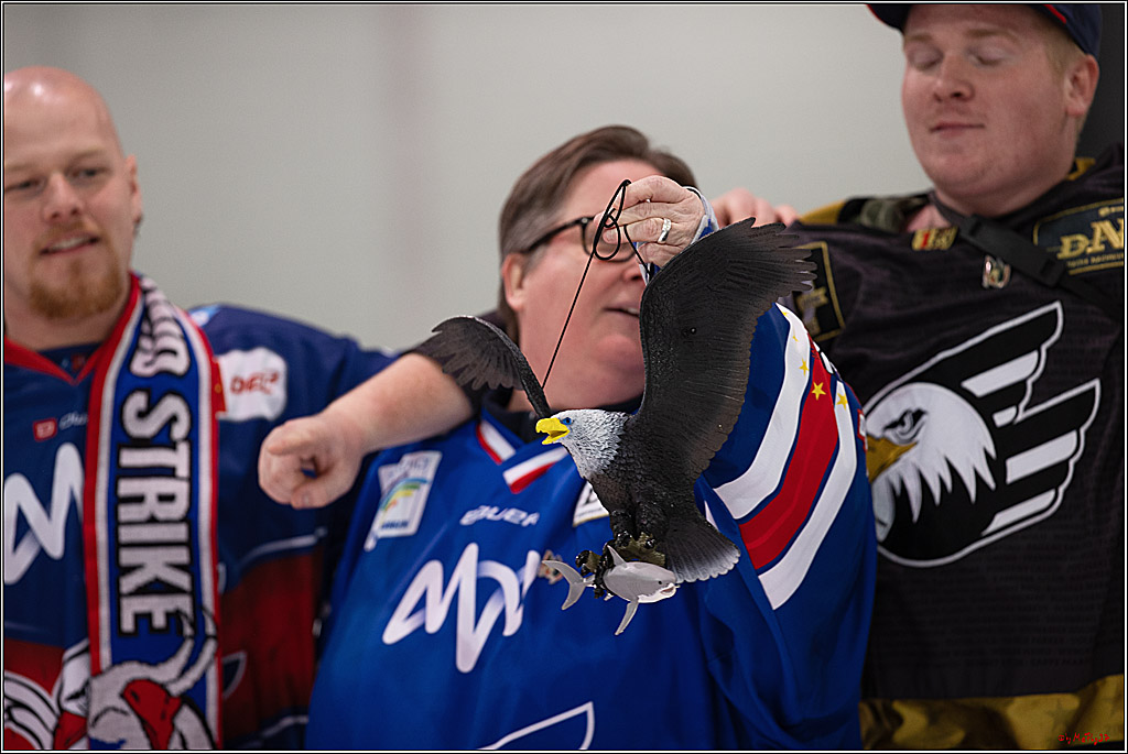 4. Finale Spiel U17 Kölner Junghaie - Jungadler Mannheim 1:5, 21.04.2024