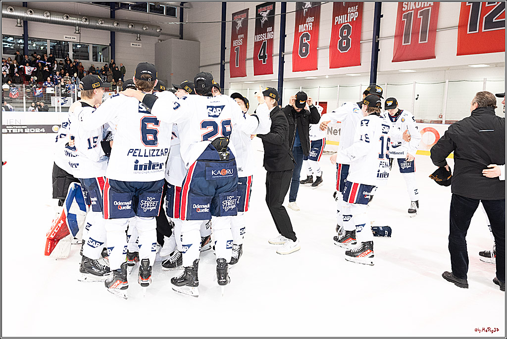4. Finale Spiel U17 Kölner Junghaie - Jungadler Mannheim 1:5, 21.04.2024