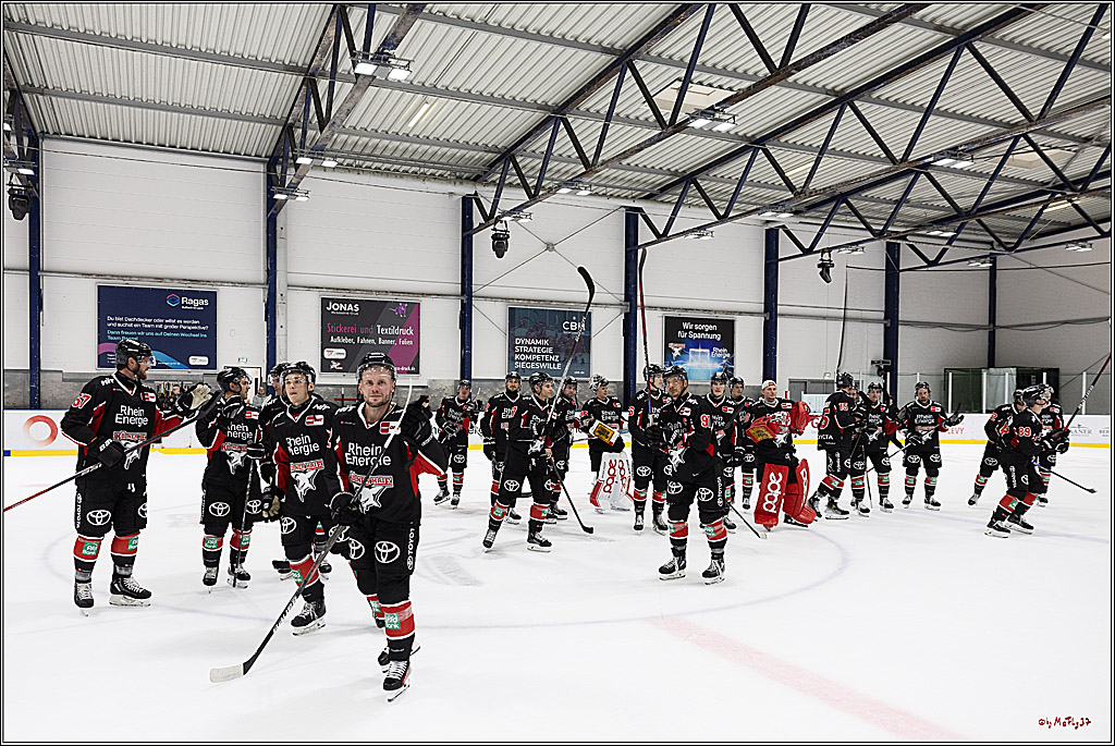 PENNY DEL, Testspiel Kölner Haie - Löwen Frankfurt 2-1; Köln, 25.08.2024