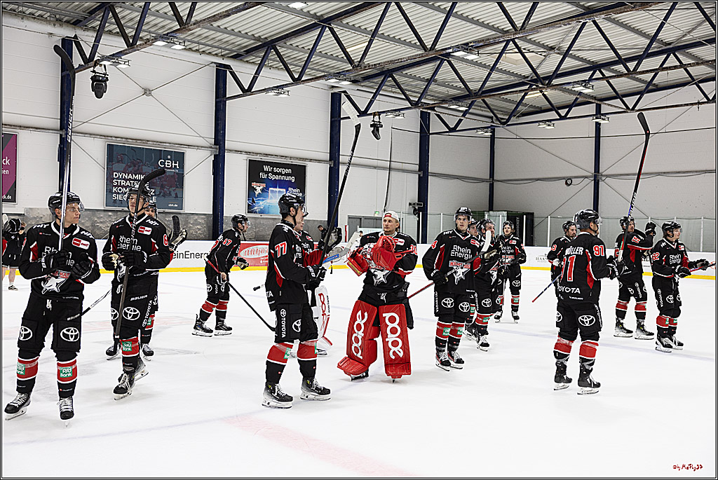 PENNY DEL, Testspiel Kölner Haie - Löwen Frankfurt 2-1; Köln, 25.08.2024