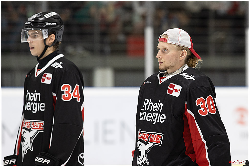 PENNY DEL, Testspiel Kölner Haie - Löwen Frankfurt 2-1; Köln, 25.08.2024