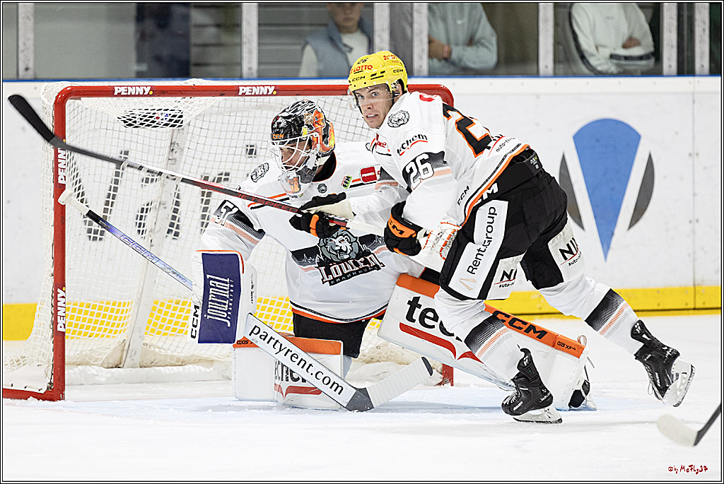 PENNY DEL, Testspiel Kölner Haie - Löwen Frankfurt 2-1; Köln, 25.08.2024