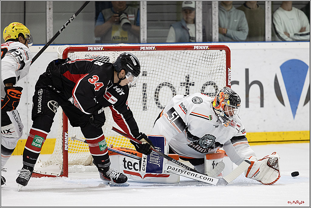 PENNY DEL, Testspiel Kölner Haie - Löwen Frankfurt 2-1; Köln, 25.08.2024