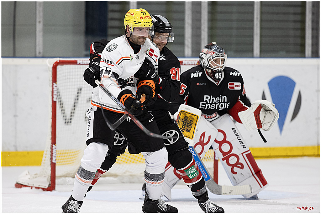PENNY DEL, Testspiel Kölner Haie - Löwen Frankfurt 2-1; Köln, 25.08.2024