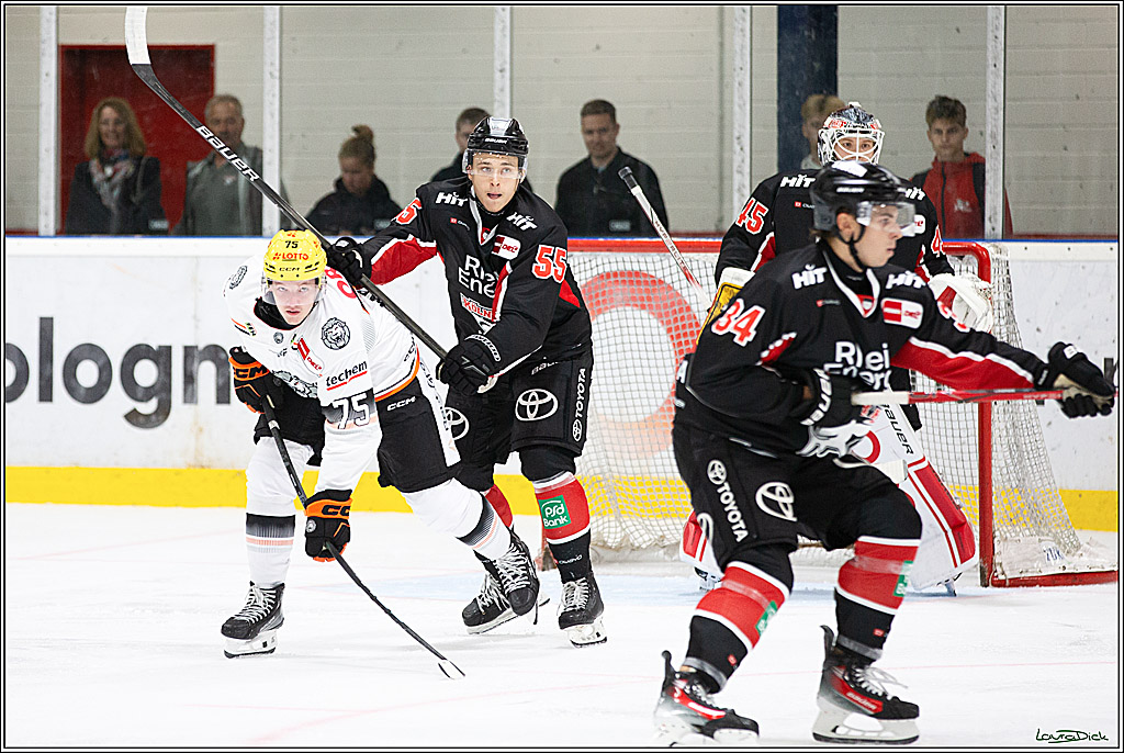 PENNY DEL;Testspiel Koelner Haie- Loewen Frankfurt; Koeln, 25.08.2024