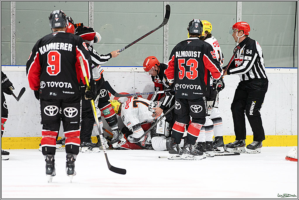 PENNY DEL;Testspiel Koelner Haie- Loewen Frankfurt; Koeln, 25.08.2024