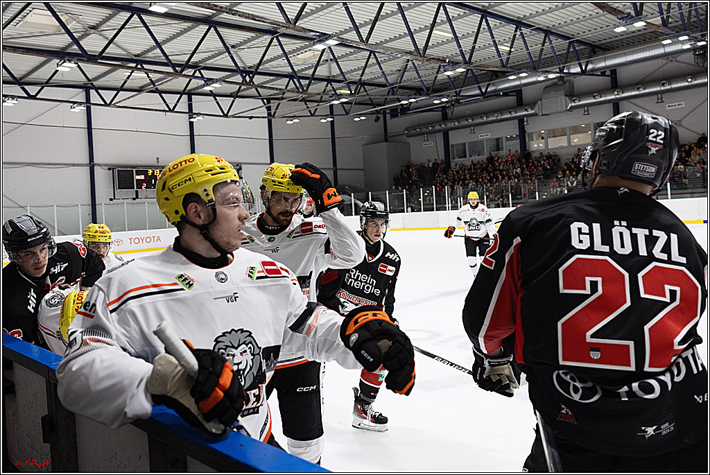 PENNY DEL, Testspiel Kölner Haie - Löwen Frankfurt 2-1; Köln, 25.08.2024