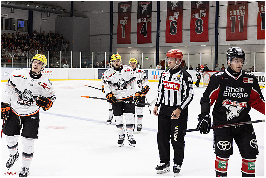 PENNY DEL, Testspiel Kölner Haie - Löwen Frankfurt 2-1; Köln, 25.08.2024