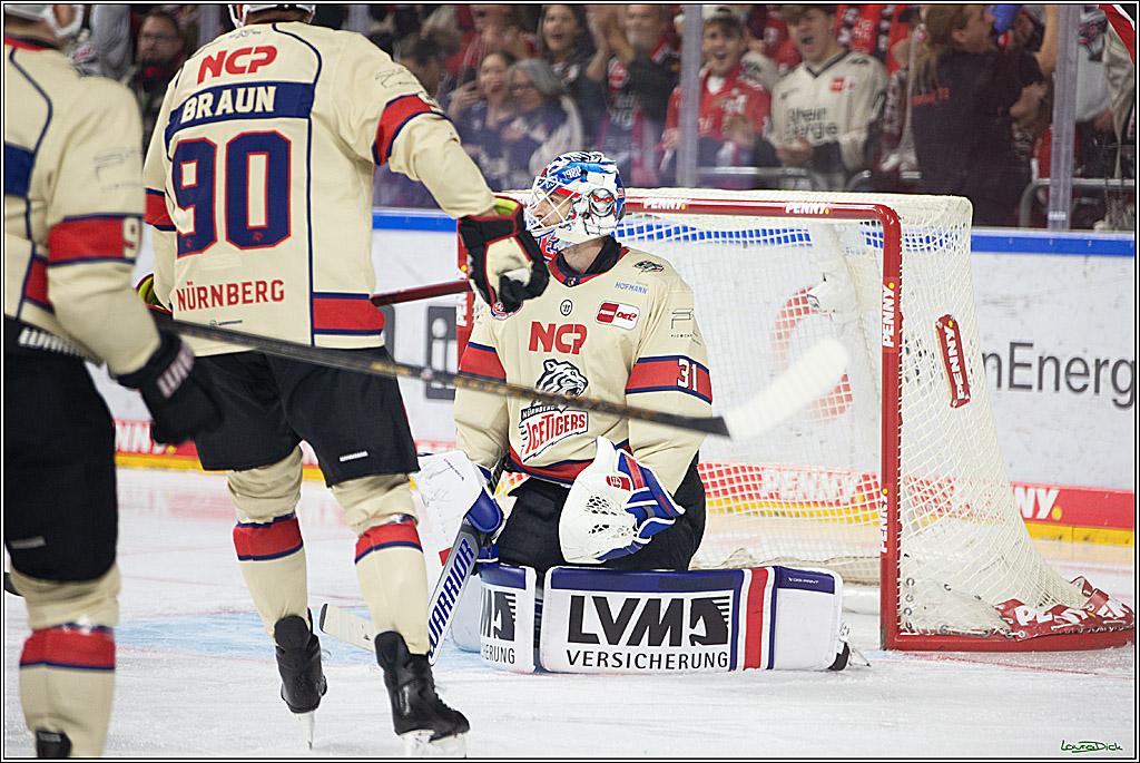 PENNY DEL; Koelner Haie- Nuernberger Ice Tigers; Koeln, 27.09.2024
