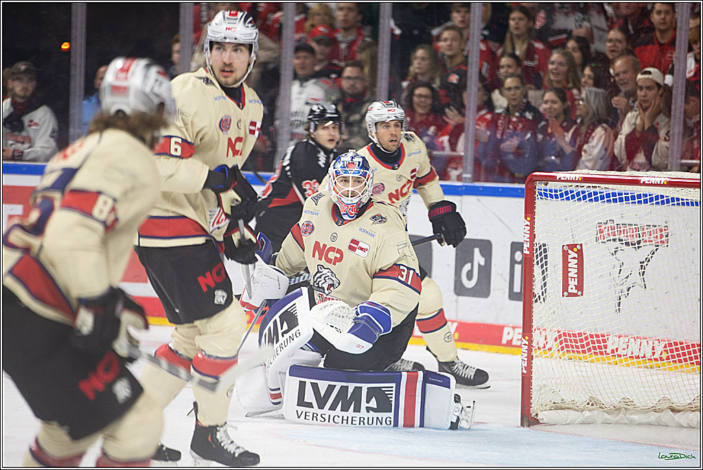 PENNY DEL; Koelner Haie- Nuernberger Ice Tigers; Koeln, 27.09.2024