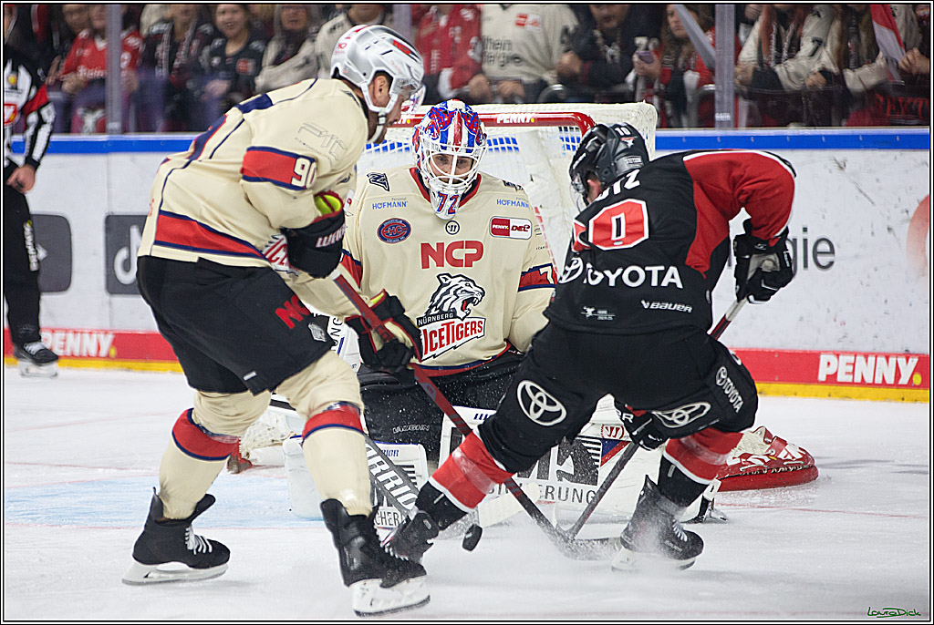 PENNY DEL; Koelner Haie- Nuernberger Ice Tigers; Koeln, 27.09.2024