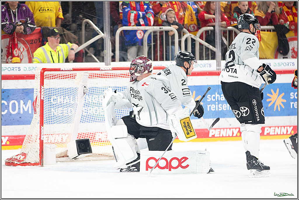 PENNY DEL; Duesseldorfer EG-Koelner Haie; Duesseldorf, 18.10.2024