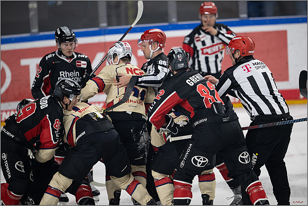 PENNY DEL 1; Kölner Haie - Nürnberger Ice Tigers; Köln, 26.11.2024