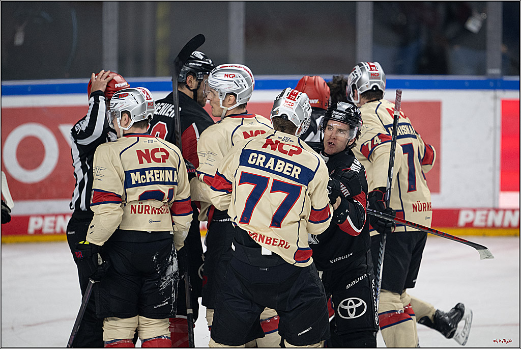 PENNY DEL 1; Kölner Haie - Nürnberger Ice Tigers; Köln, 26.11.2024