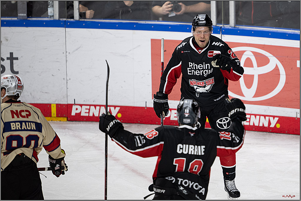 PENNY DEL 1; Kölner Haie - Nürnberger Ice Tigers; Köln, 26.11.2024