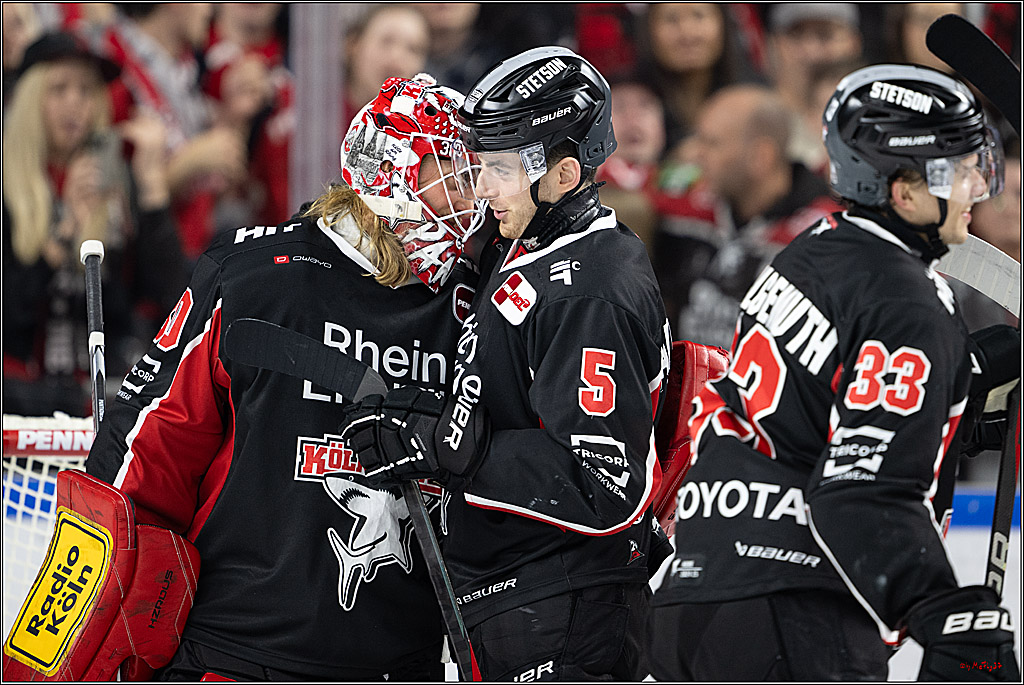 PENNY DEL 1; Kölner Haie - Nürnberger Ice Tigers; Köln, 26.11.2024