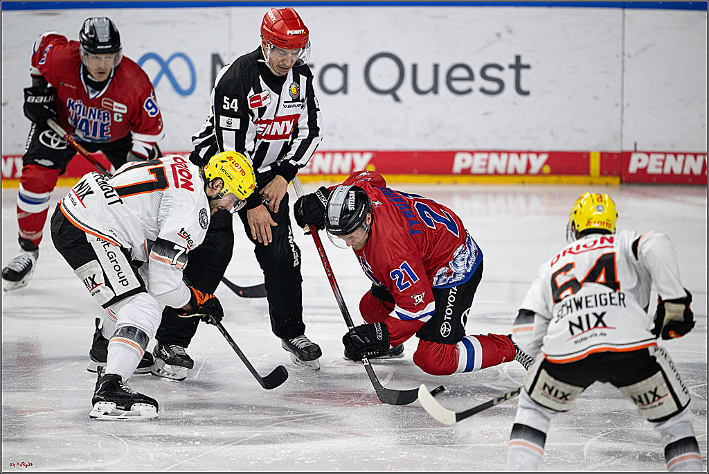 PENNY DEL 1; Kölner Haie - Löwen Frankfurt; Köln, 15.12.2024