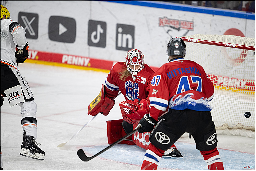 PENNY DEL 1; Kölner Haie - Löwen Frankfurt; Köln, 15.12.2024