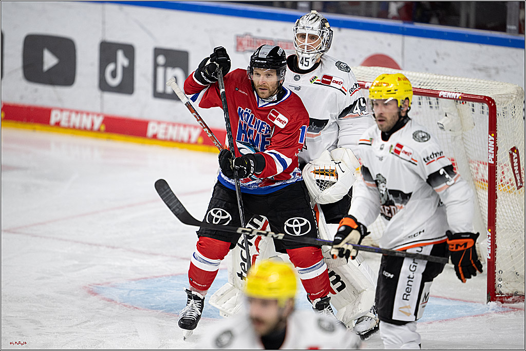 PENNY DEL 1; Kölner Haie - Löwen Frankfurt; Köln, 15.12.2024